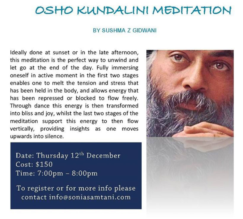 Osho Kundalini Meditation
