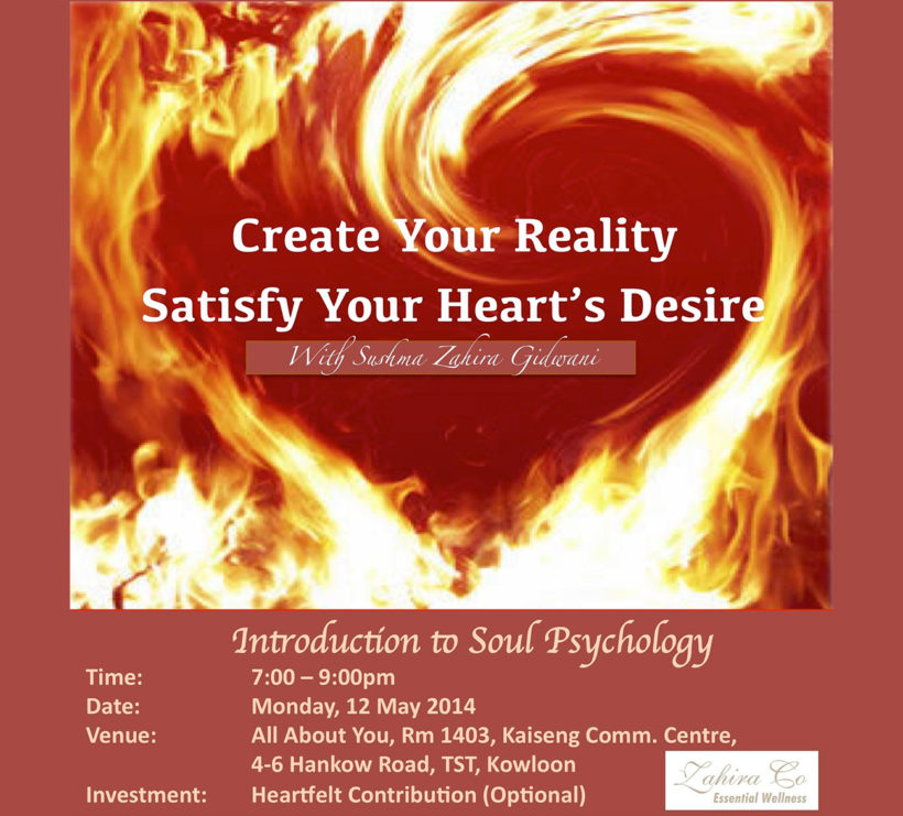 Create our Reality Satisfy Your Heart’s Desire