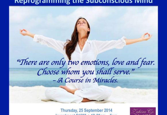 Healing the Emotions & Reprogramming the Subconscious Mind