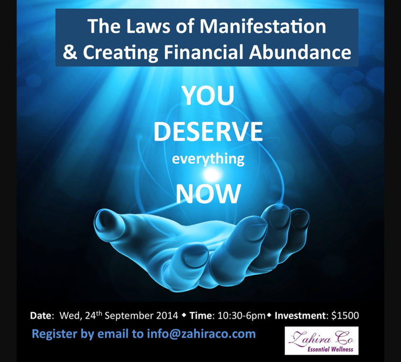 The Laws of Manifestation & Creating Financial Abundance